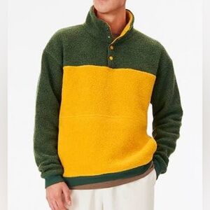 Outdoor Voices Men's Megafleece Snap up Pullover